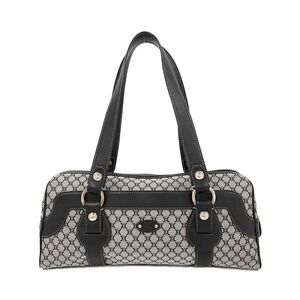 Celine Macadam Canvas Semi Shoulder Bag